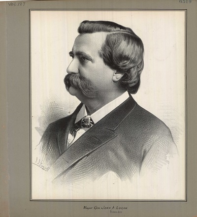Portrait of John A. Logan. (U.S. Army Heritage and Education Center)