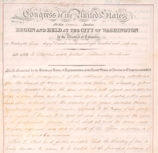 Image of the original legislation