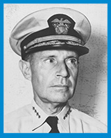 Raymond A. Spruance, U.S. Navy, Admiral.