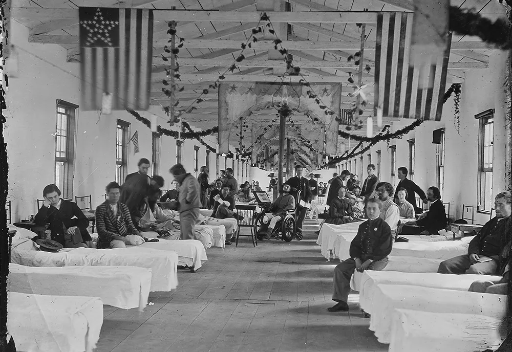 Civil War era soldier's hospital