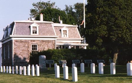 Superintendent's lodge at Finn's Point National Cemetery. Superintendent's lodge at Finn's Point National Cemetery.