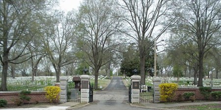 Entrance gate at Corinth National Cemetery. Entrance gate at Corinth National Cemetery.