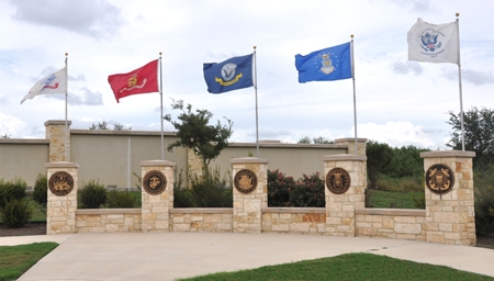 Entrance to Ft. Sam Houston National Cemetery 