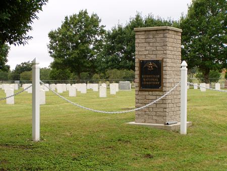 Entrance gate at Kerrville National Cemetery. Entrance gate at Kerrville National Cemetery.