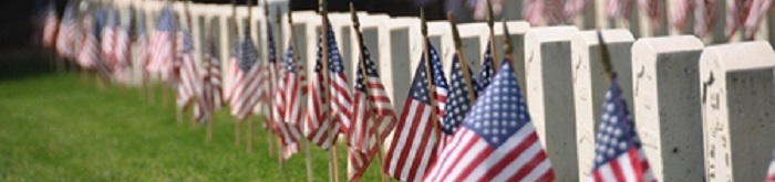 Memorial Day 2024. Memorial Day at Loudon Park National Cemetery in Baltimore, Maryland.