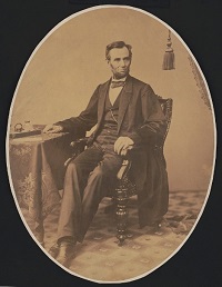 Lincoln photographed by Alexander Gardner on November 8, 1863. Library of Congress.