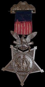 Army Medal of Honor, early design. Courtesy of Gettysburg National Military Park. Army Medal of Honor, early design. Courtesy of Gettysburg National Military Park.
