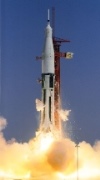 Image of National Aeronautics and Space Administration (NASA) rocket launch