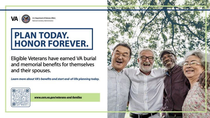 Product thumbnail: Veteran and Family Benefits Poster 1