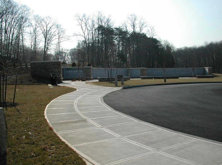 Picture of a cemetery's columbarium