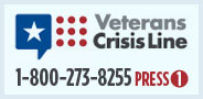 Veterans Crisis Line badge
