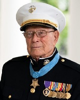 Photo for Featured Veteran from the Veterans Legacy Memorial (VLM): Hershel 'Woody' Williams, U.S. Marine Corps, CWO4, World War II, Medal of Honor, Purple Heart.